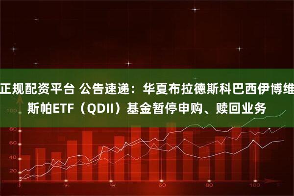 正规配资平台 公告速递：华夏布拉德斯科巴西伊博维斯帕ETF（QDII）基金暂停申购、赎回业务